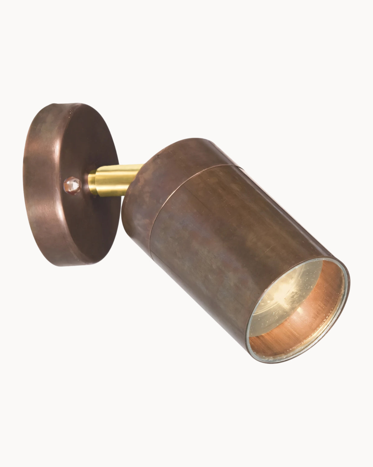 Harbour 1 Light IP44 Raw Copper