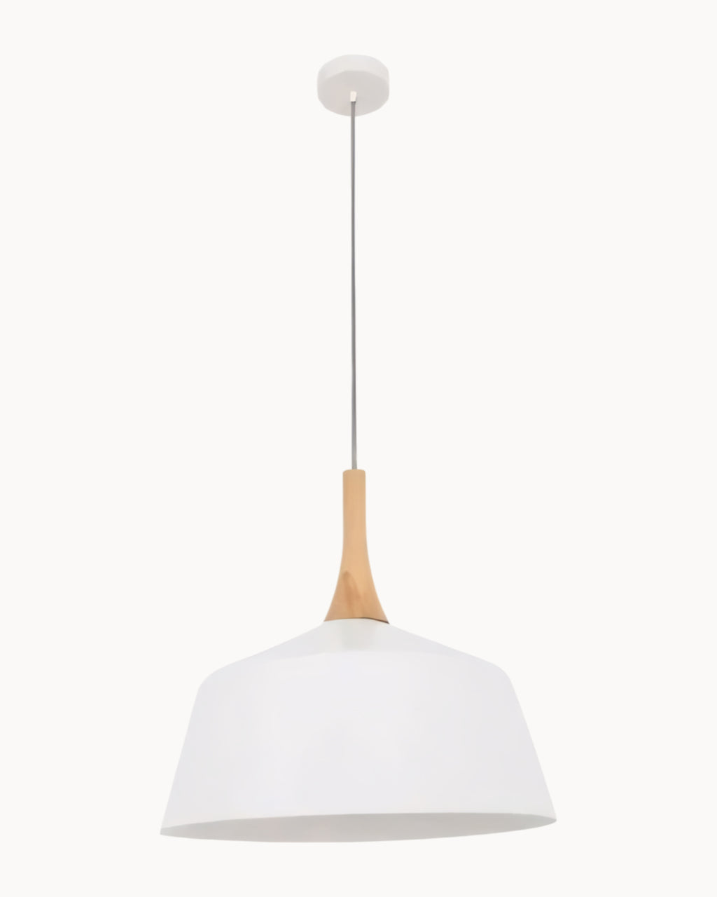 Husk 400mm Pendant White