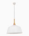 Husk 400mm Pendant White