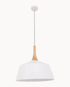 Husk 400mm Pendant White