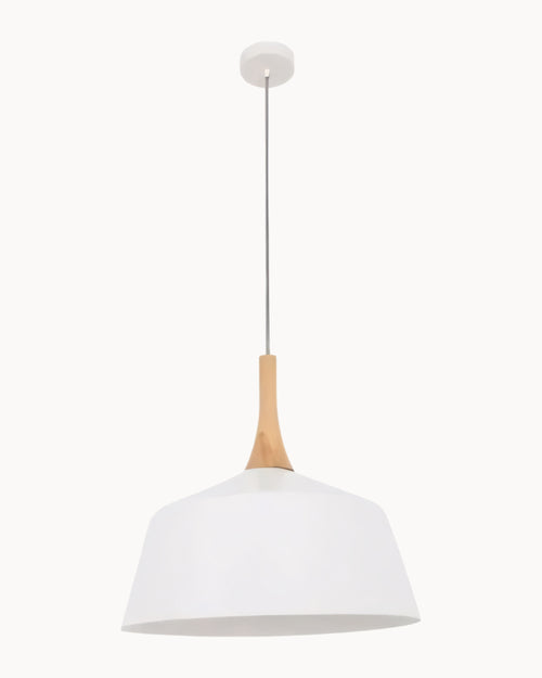 Husk 400mm Pendant White