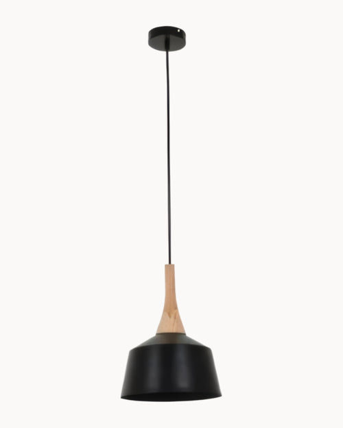 Husk 200mm Pendant Black