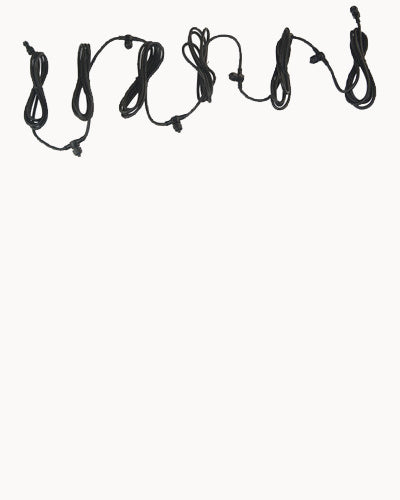 LED 10m garden cable with 4 units