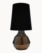Black table lamp base only