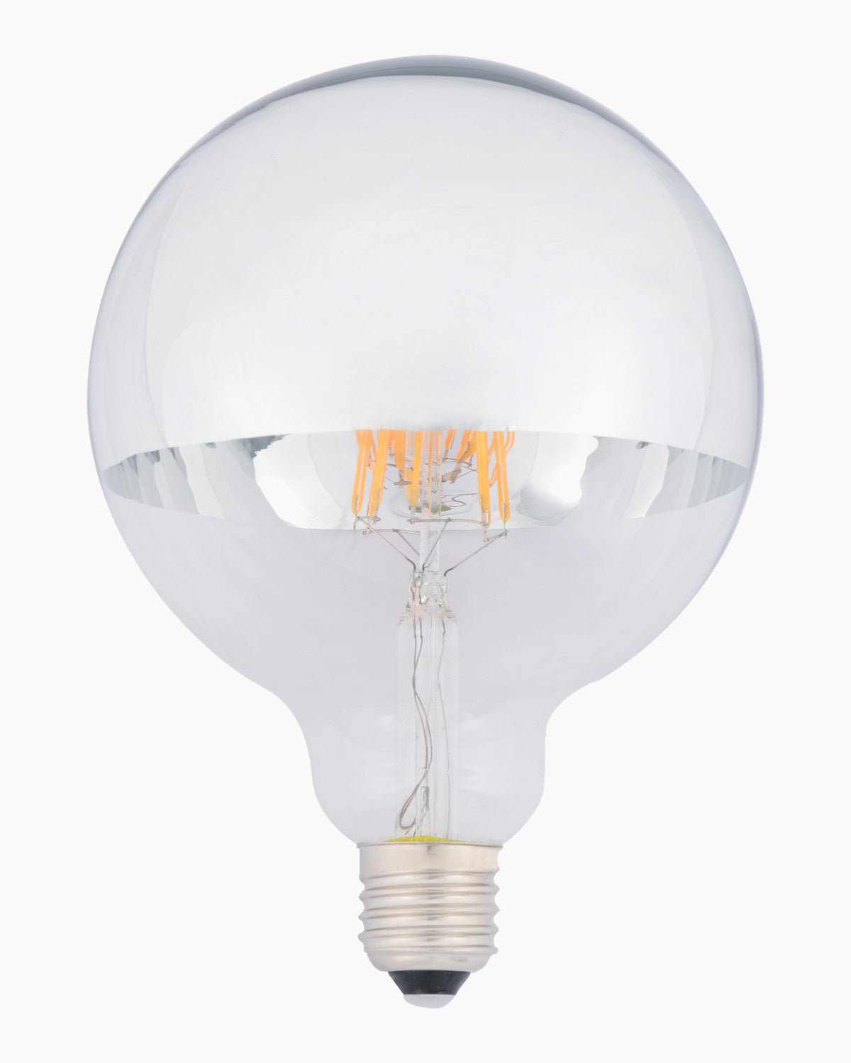 LED G125 chrome top bulb