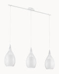 Razoni 3 Light Pendant White