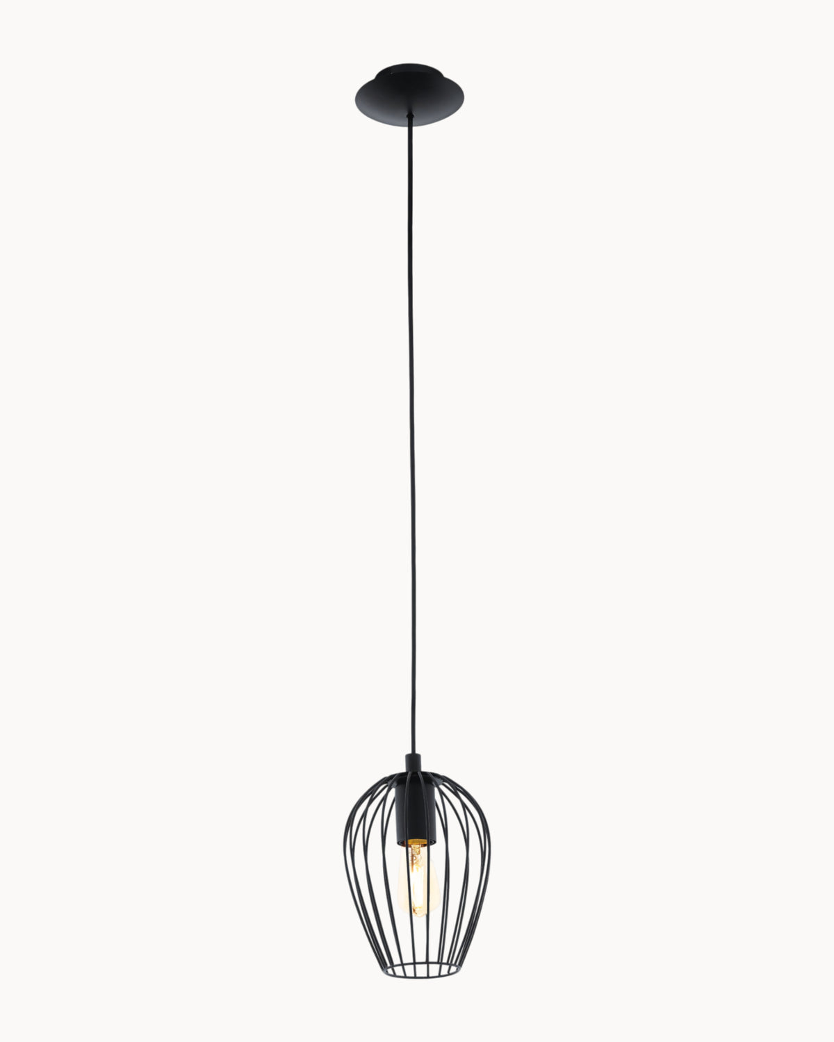Newtown 160mm Pendant Black