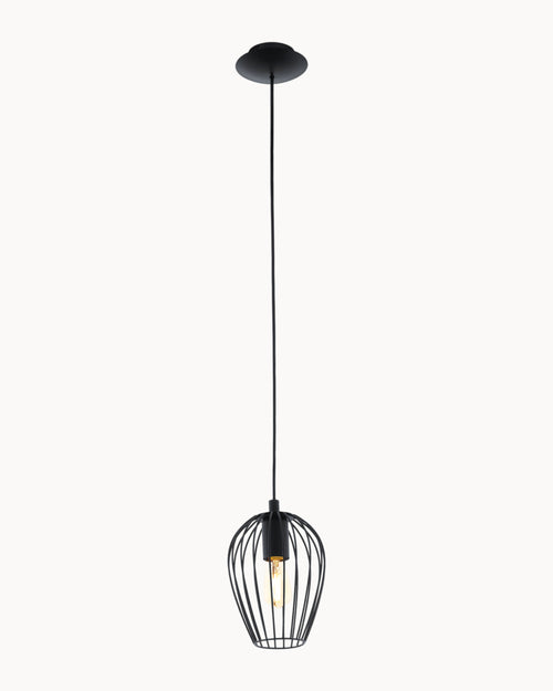 Newtown 160mm Pendant Black