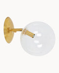Clooney Wall Light Brushed Brass