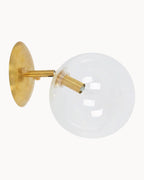 Clooney Wall Light Brushed Brass