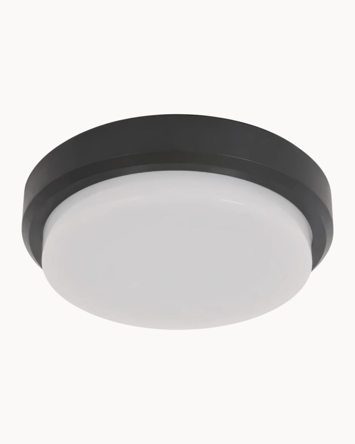 Citto IP65 Round Wall Light Carbon