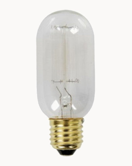 Clear T45 E27 bulb