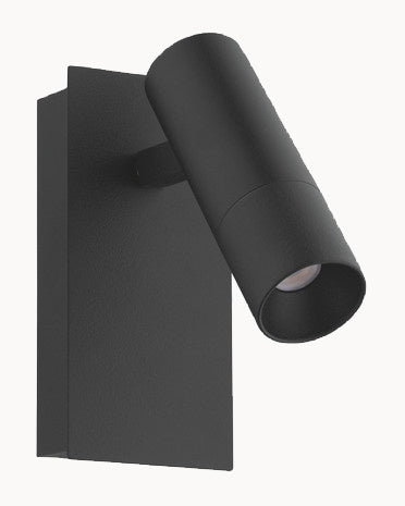 Black single spotlight