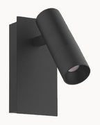 Black single spotlight