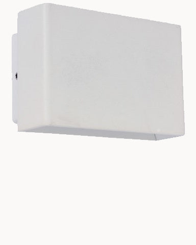 White wall light with IP54 rating