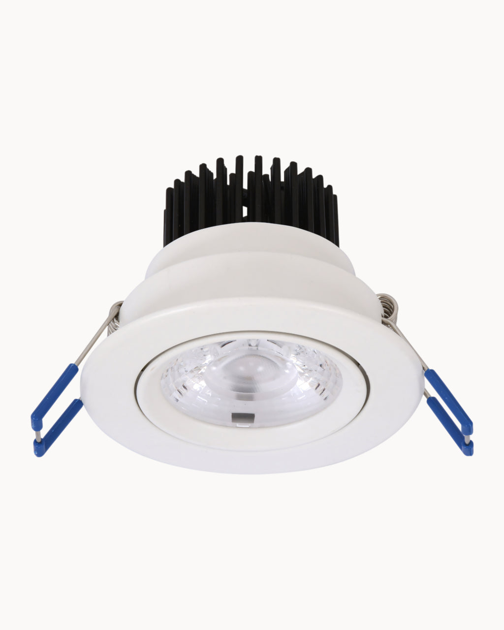Tech 72mm 8W 3000K Tiltable Downlight White