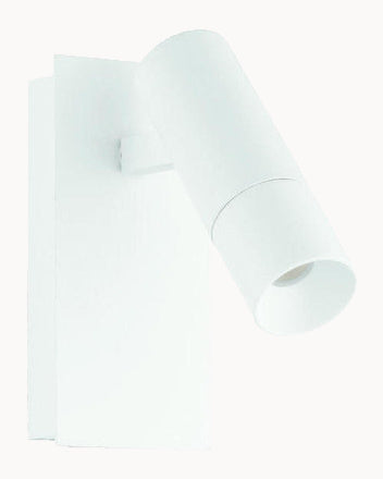 White single spotlight