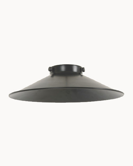 Black metal shade part of our Manor range