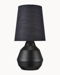 Geometric Table Lamp Black Base Only