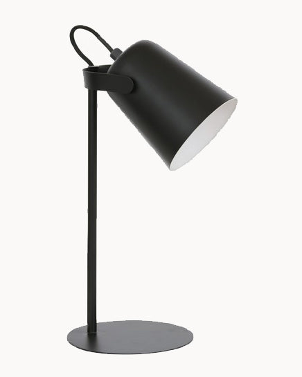 Black table lamp