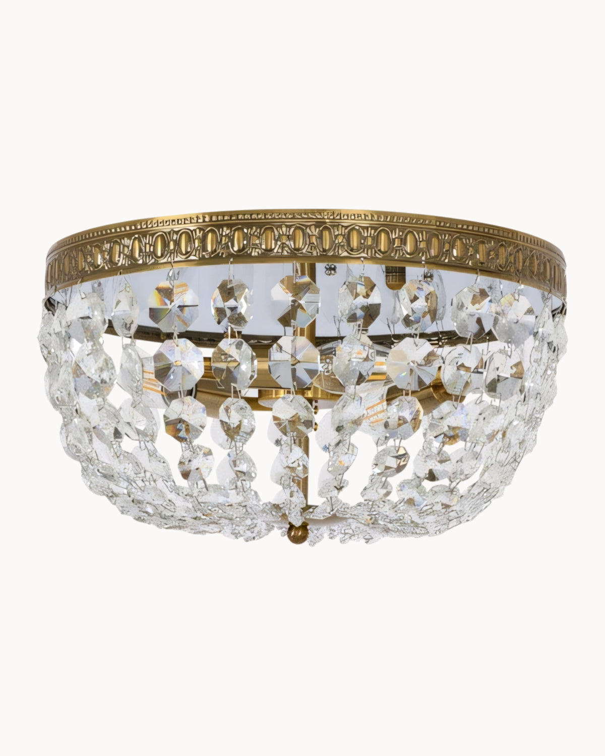 Mantelle Ceiling Mount Brass