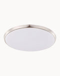 Ollie 250mm LED CCT Ceiling Light Satin Chrome