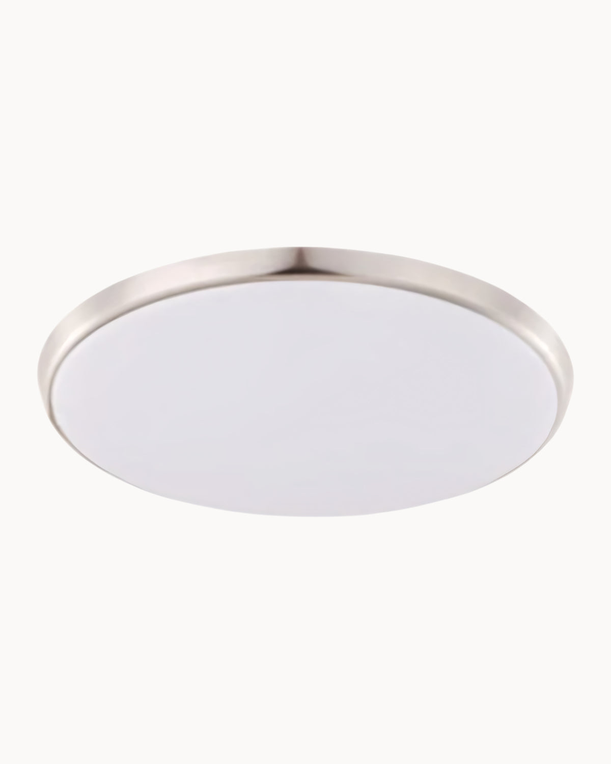 Ollie 250mm LED CCT Ceiling Light Satin Chrome
