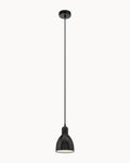 Priddy 1 Light Pendant Black