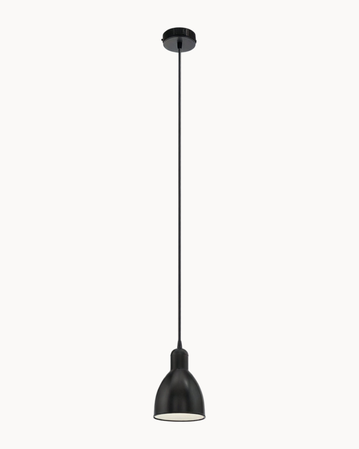 Priddy 1 Light Pendant Black
