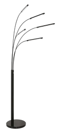 Folio LED Floor Lamp Black