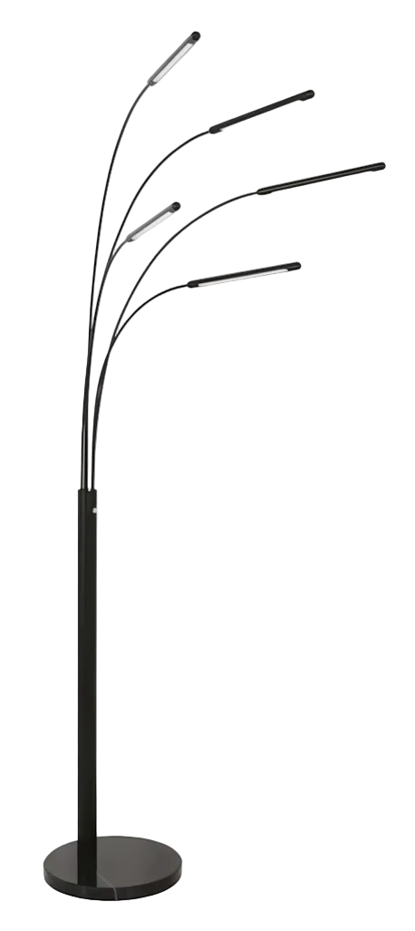 Folio LED Floor Lamp Black