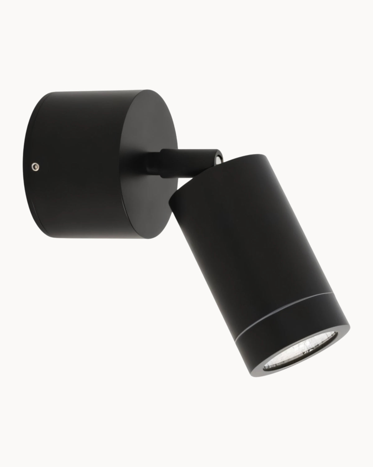 Castana 1 Light CCT IP65 Wall Light Black