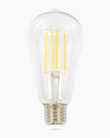 LED ST64 8W ES/E27 2700K Dimmable Clear