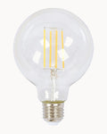 LED G95 E27 clear bulb