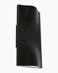 Macedon 2 Light IP54 Wall Light Black