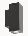Cubetto 2 Light IP65 CCT Wall Light Black