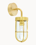 Norwest Arm Wall Light Brass