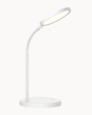 White adjustable table lamp