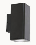 Tribo Square IP65 Wall Light Black