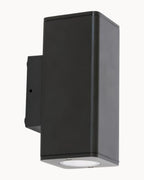 Tribo Square IP65 Wall Light Black