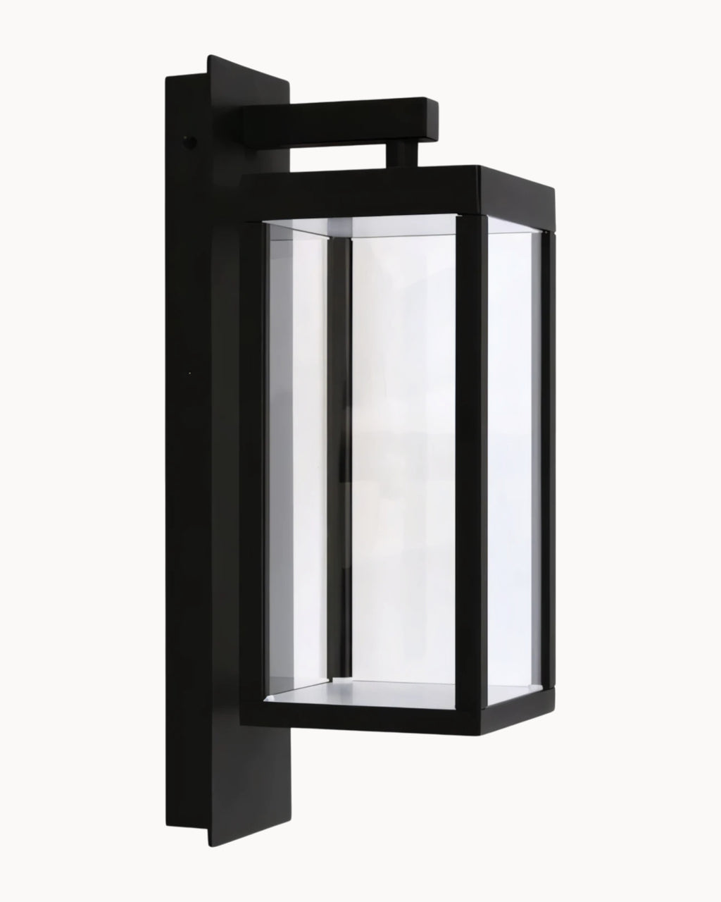 Hampton Exterior Wall Light Black