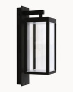 Hampton Exterior Wall Light Black