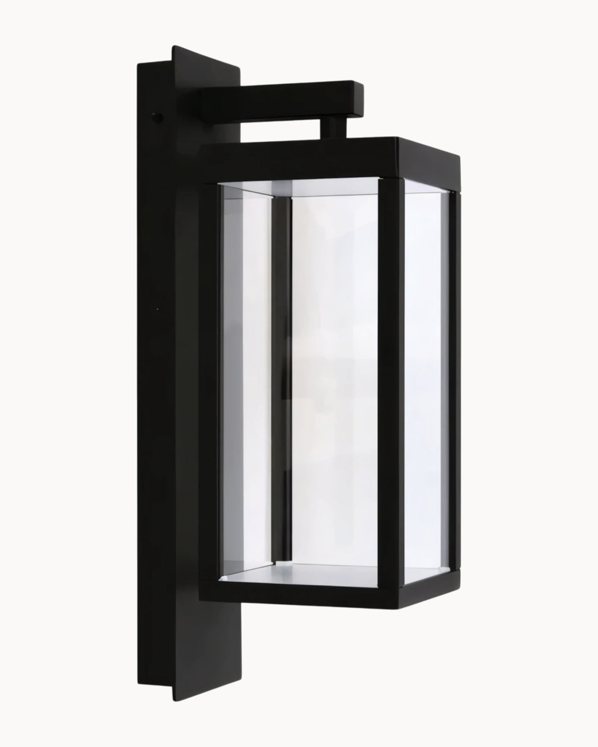 Hampton Exterior Wall Light Black