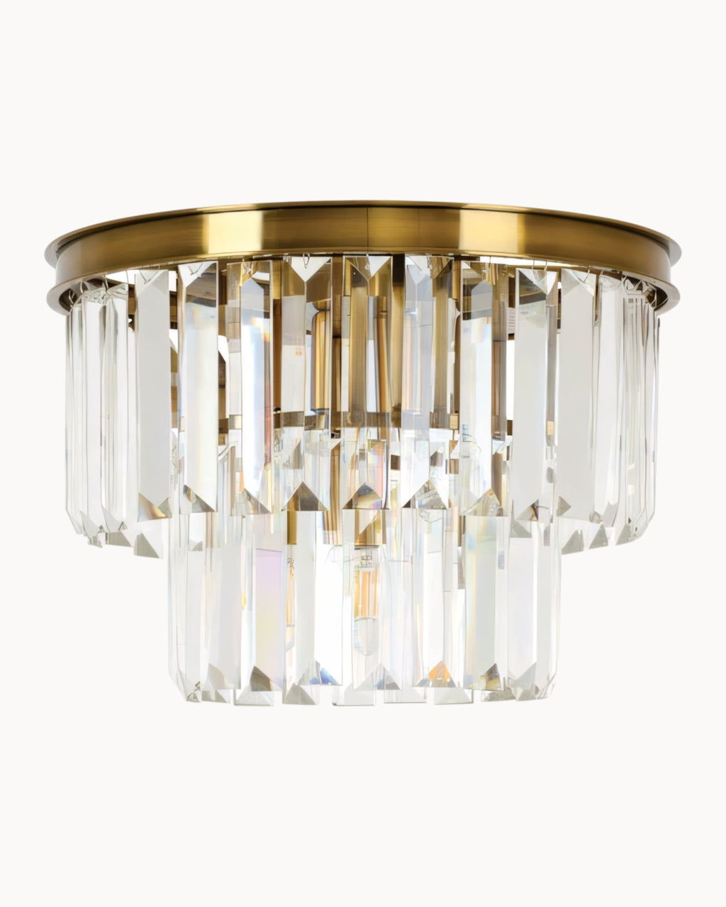 Vale 400mm Pendant Antique Brass