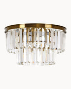 Vale 500mm Pendant Antique Brass
