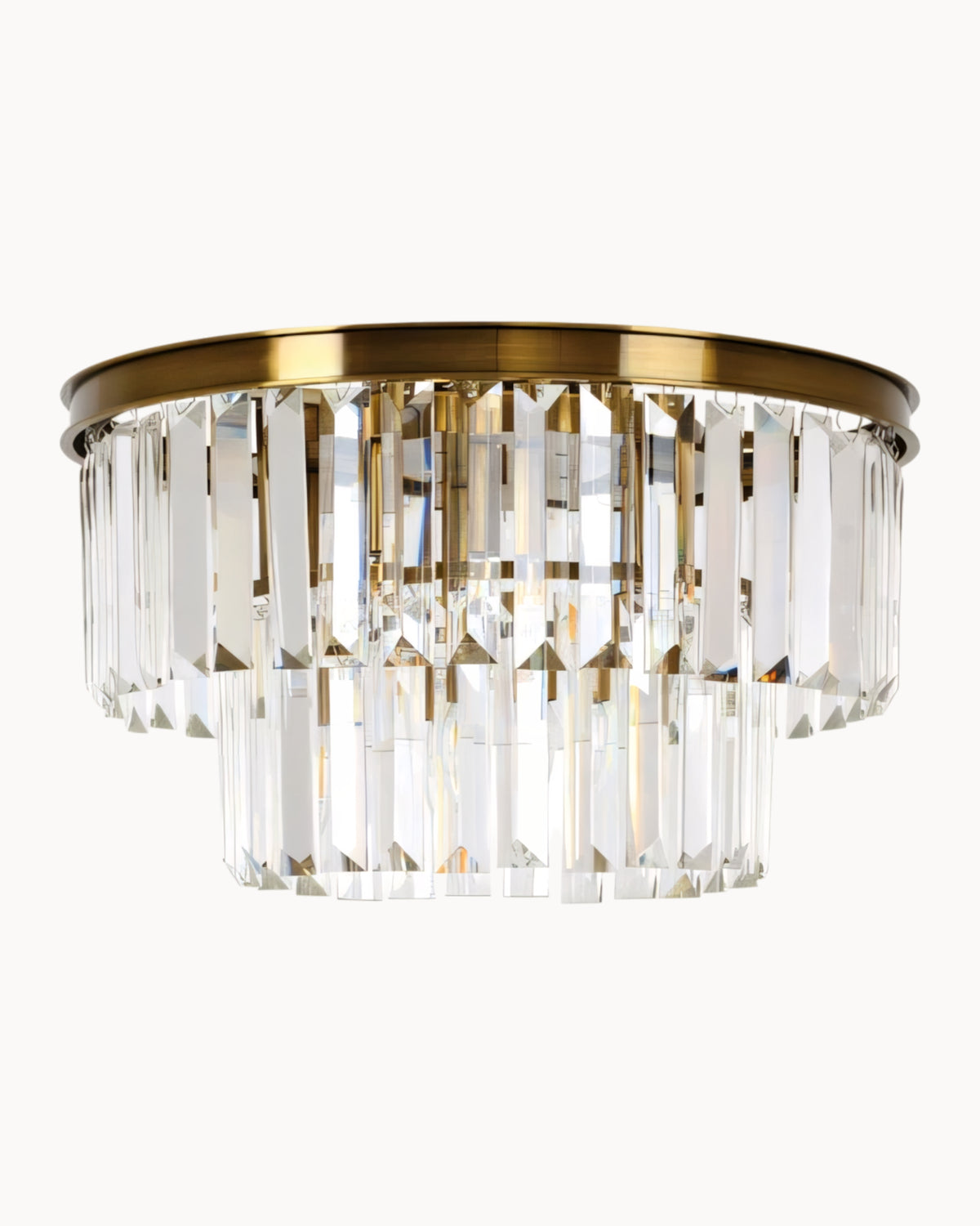 Vale 500mm Pendant Antique Brass