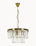 Vale 500mm Pendant Antique Brass