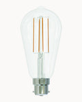 Clear ST64 B22 bulb