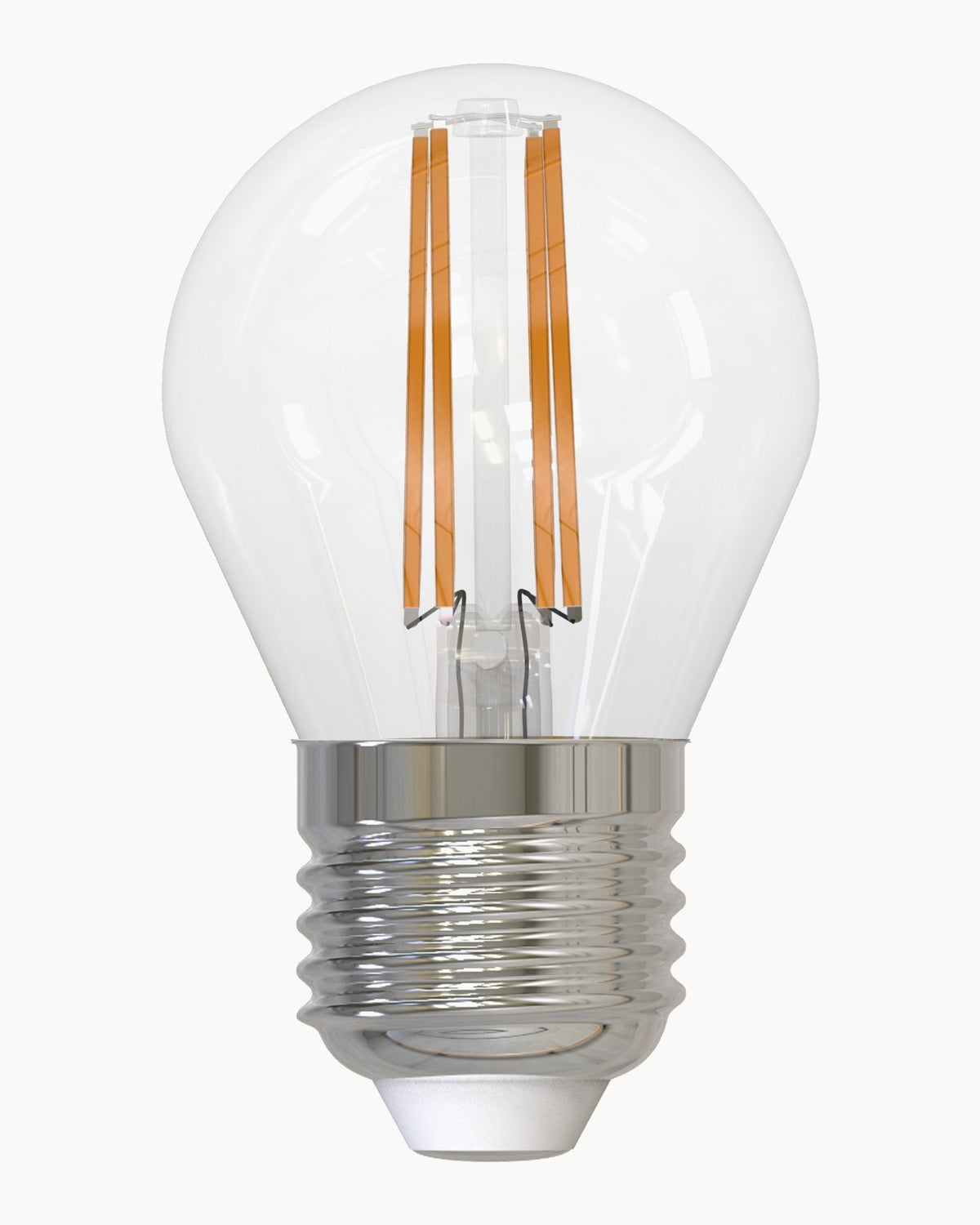 Clear E27 LED bulb