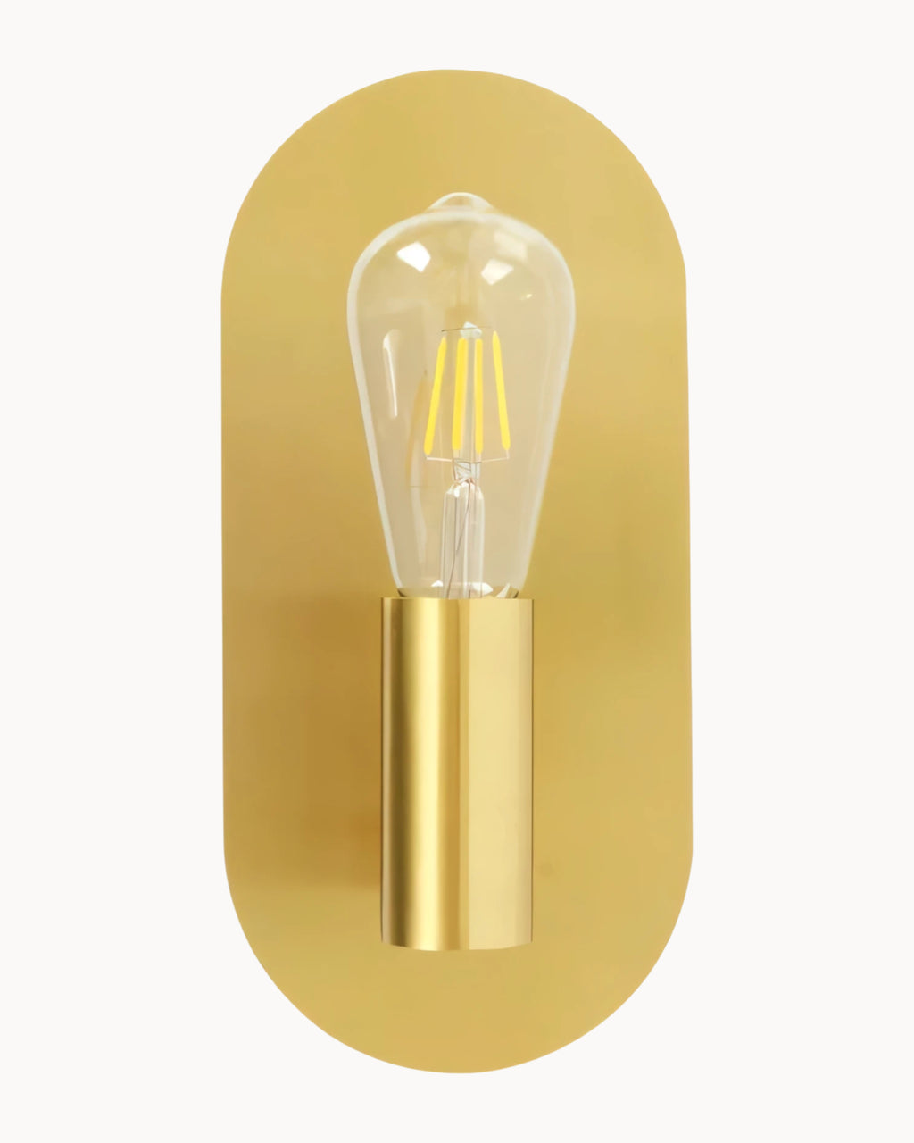 Resident Wall Light Brass